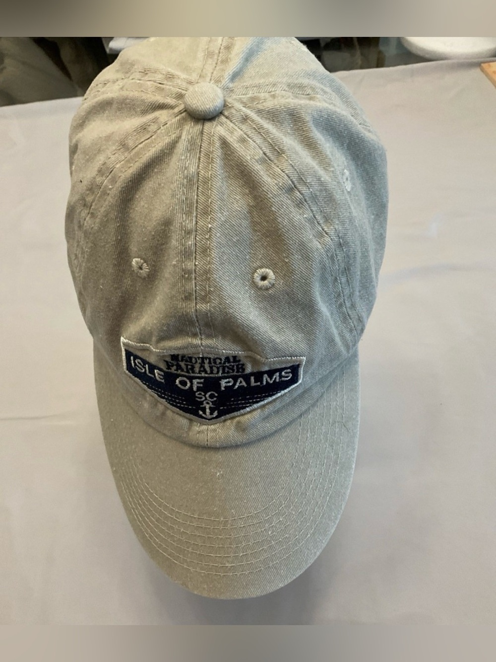 Isle Of Palms SC Nautical Embroidered Baseball Cap